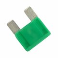 Littelfuse Fuse, Maxi Std And Smart Glow Blade, Green, 30A, Carded 0MAX030.XP